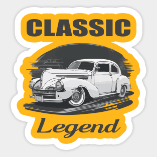 Classic Legend Car Sticker